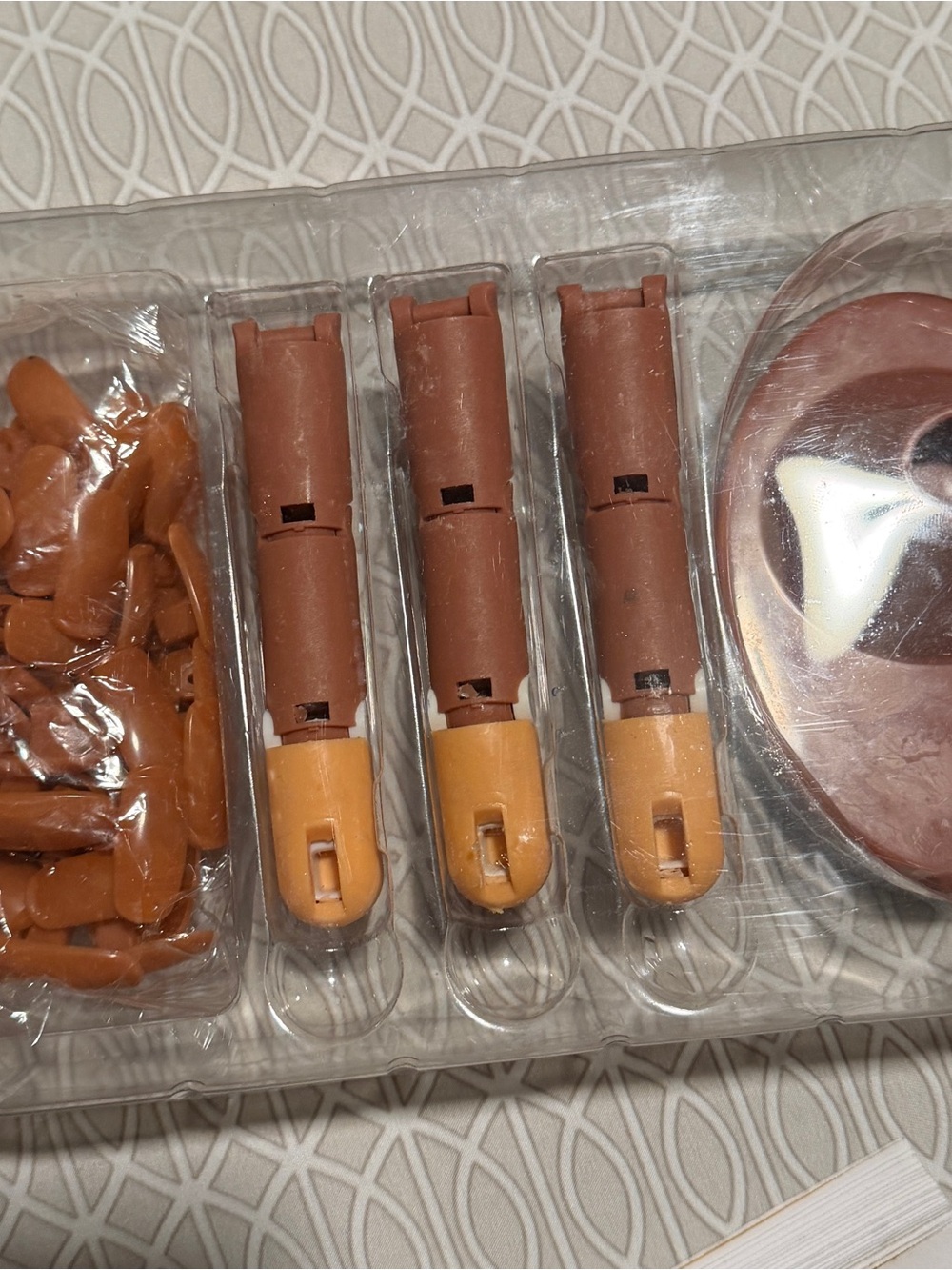 Amazon Brown and Tan Balloon Clips and Candle Holders